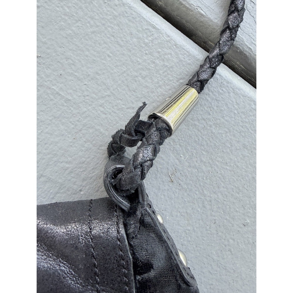 Charles David Black Velvet Dark Femme Evening Bag Whimsigoth Grunge Clutch Purse - Picture 8 of 11